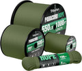 Paracord Rope 550 lb - 50ft 5/32" Parachute Cord 4MM 7-Strand para Cord - Heavy Duty Spool String for Survival,Camping Gear, Survival Bracelet, Clothesline - Army Green