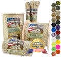 TOUGH-GRID 550 Paracord, Type III Mil-Spec Nylon Rope - 500 Ft Desert Camo Tactical Survival Cord