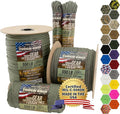 TOUGH-GRID 550 Paracord, Type III Mil-Spec Nylon Rope - 50 Ft Digi-Camo Tactical Survival Cord