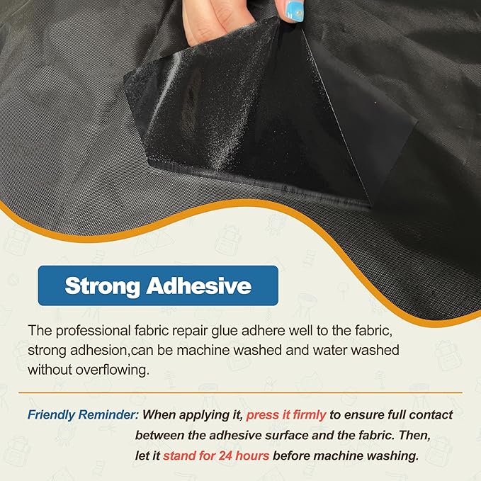 KING MOUNTAIN Self Adhesive Nylon Fabric Repair Tape, 4×63 Inches, Quick Down Jacket Repair Patch, Waterproof Outdoor Gear Patch Kit for Tent,Backpacks,Umbrella, Gloves, Sleeping Bag (White）