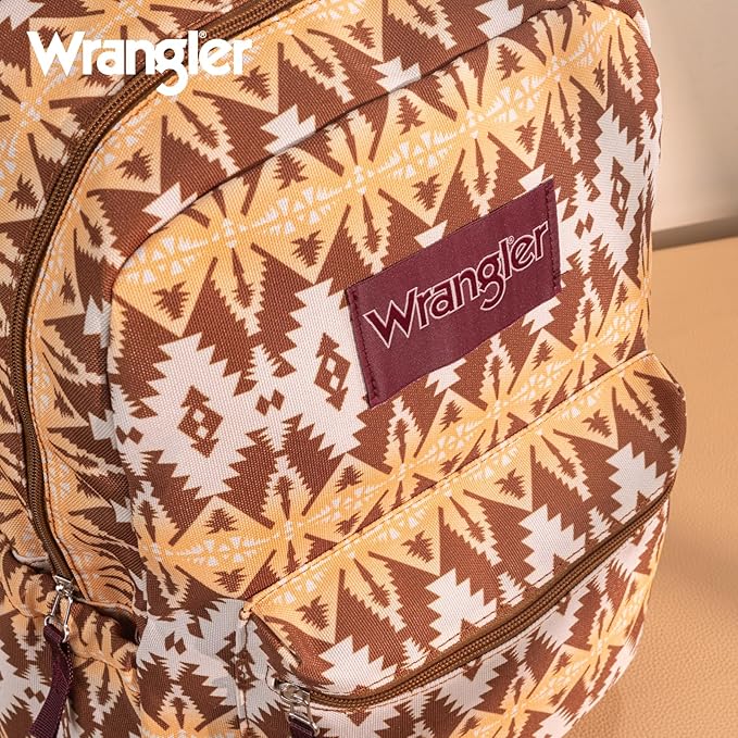 Montana West Wrangler Lightweight Backpack for Women Water Resistant 800D Casual Daypack for College, Commute, Travel & Gym