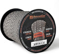 TITAN Survival Patented Paracord 550 - 25ft, 100ft, 500ft & Color Options - 620LB Strength Survival Paracord Military Spec with 3 Strands - Heavy Duty Hank Cord for Camping & Outdoors with Firestarter