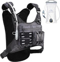 Zelvot Running Vest with 2L Water Bladder, Hydration Backpack, U.S. Original Design Patent, Lightweight Hydration Pack with Gear Holder, Reflective Chest Pack for Men Women for Marathon