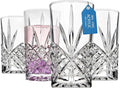 Godinger Tall Highball Glasses, Shatterproof and Reusable Acrylic - Dublin Collection, Set of 4