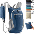 Uselike 10L Small Hiking Backpack Travel Daypack Lightweight Packable Back Pack for Women Men(Navy Blue)