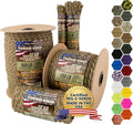 TOUGH-GRID 550 Paracord, Type III Mil-Spec Nylon Rope - 50 Ft Mixed Camo Tactical Survival Cord
