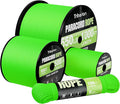 Paracord Rope 550 lb - 50ft 5/32" Parachute Cord 4MM 7-Strand para Cord - Heavy Duty Spool String for Survival,Camping Gear, Survival Bracelet, Clothesline - Neon Green
