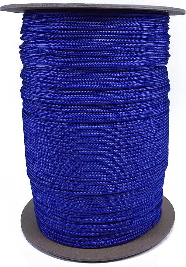 275 Cord 5 Strand Paracord - 40+ Colors in 100 Feet Bundles and 1000 Foot Spools