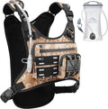 Zelvot Running Vest with 2L Water Bladder, Hydration Backpack, U.S. Original Design Patent, Lightweight Hydration Pack with Gear Holder, Reflective Chest Pack for Men Women for Marathon