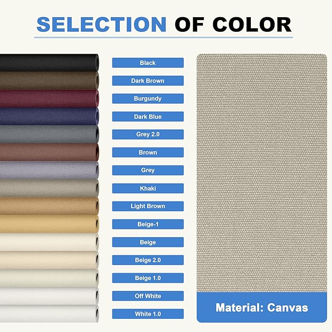 KING MOUNTAIN Canvas Repair Patch 16×30 Inch Self-Adhesive Waterproof Fabric Patch for Sofas, Tents, Furniture,Tote Bags, Car Seats (Grey2.0)